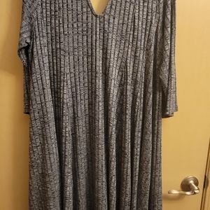 Torrid keyhole skater sweater dress
